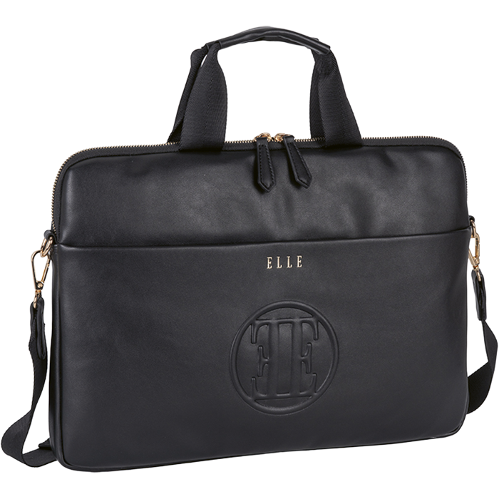 Slimline Embossed Laptop Bag — back view