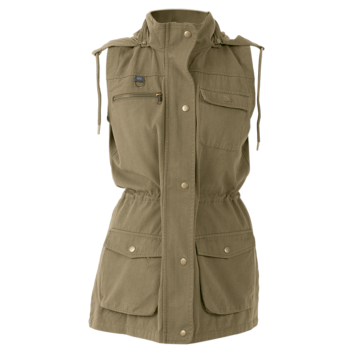 Heritage Sleeveless Utility Jacket Ladies alternate view
