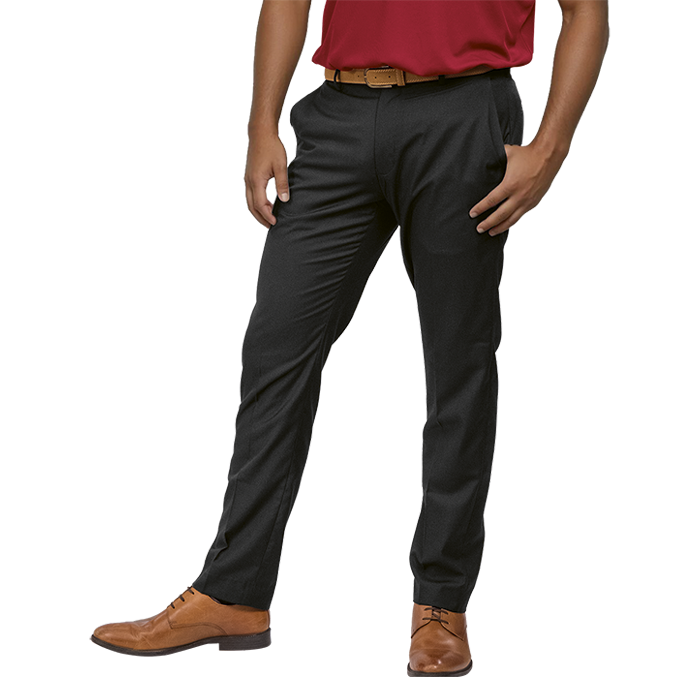 Slim Fit Flat Front Pants Mens