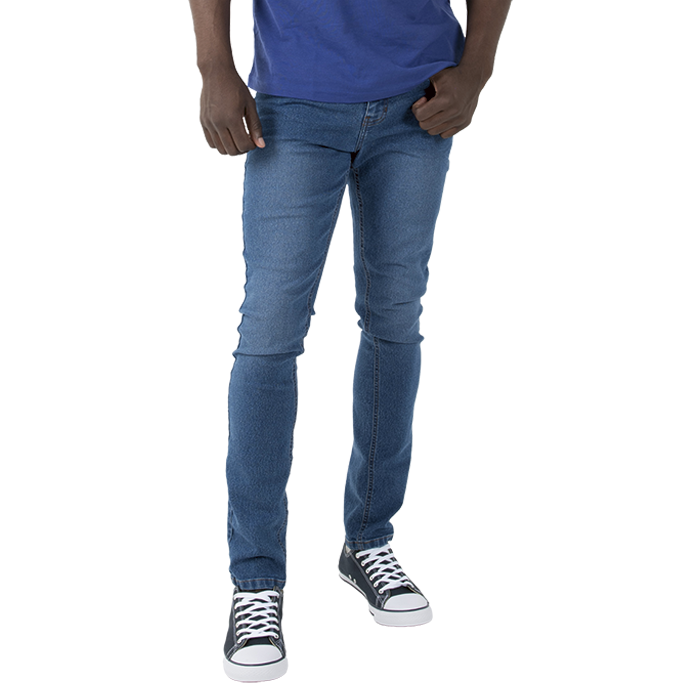 3D Crease Stretch Jeans Mens