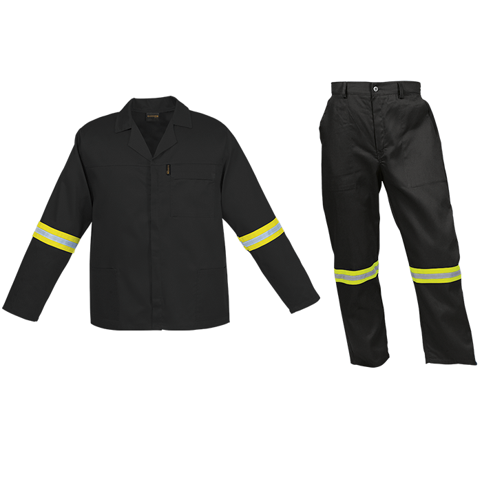 Barron Budget Poly Cotton Conti Suit with Reflective thumbnail