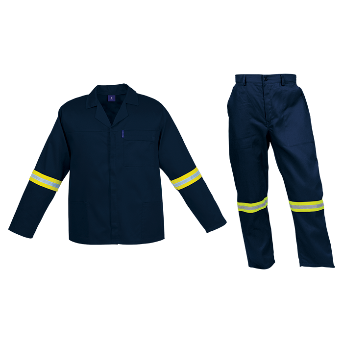 Barron Budget Poly Cotton Conti Suit with Reflective thumbnail