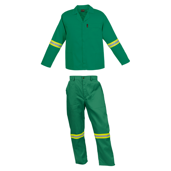 Barron Budget Poly Cotton Conti Suit with Reflective alternate view