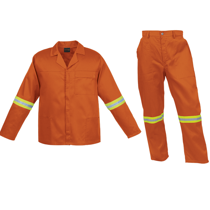 Barron Budget Poly Cotton Conti Suit with Reflective thumbnail