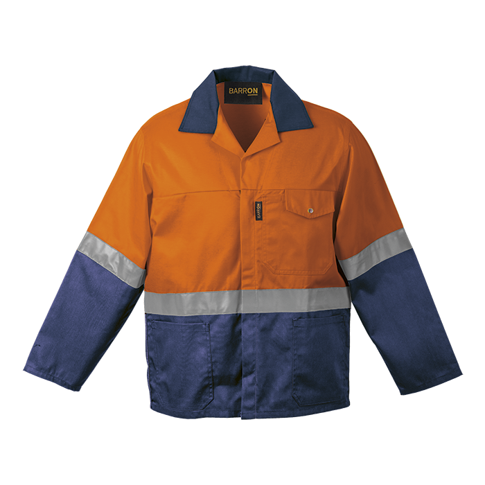 Premier Conti Jacket with Reflective — back view