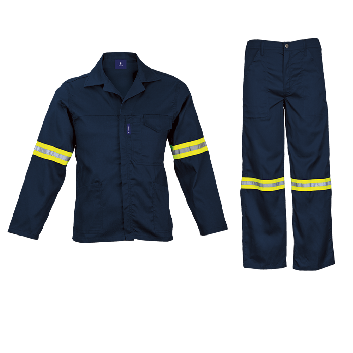 Barron Supreme Poly Cotton Conti Suit with Reflective alternate view