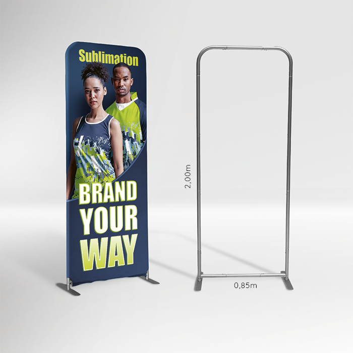 Slim Line Bannerwall