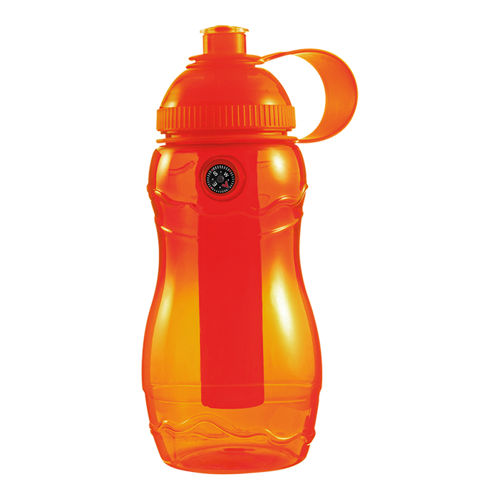 400ml Water Bottle with Freezer Stick and Compass alternate view