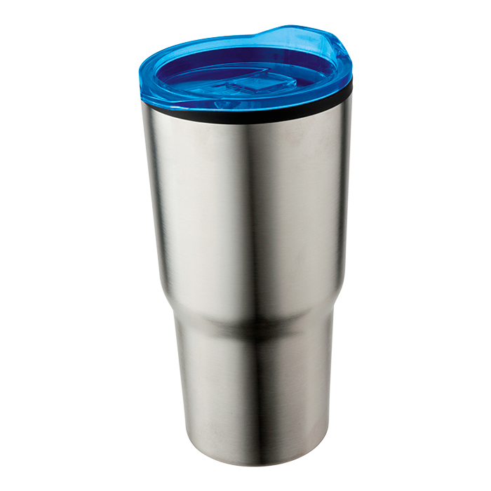 590ml Stainless Steel Mug With Clear Lid thumbnail