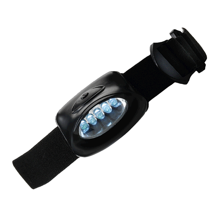 Head Lamp with 5 LED Lights