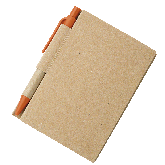 Mini Recycled Notebook and Pen