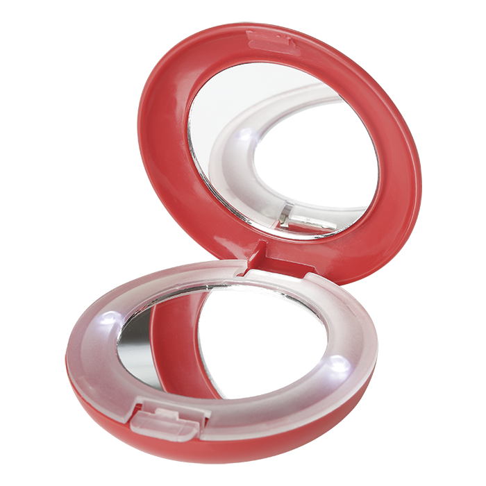 Mirror with 2 LED Light alternate view