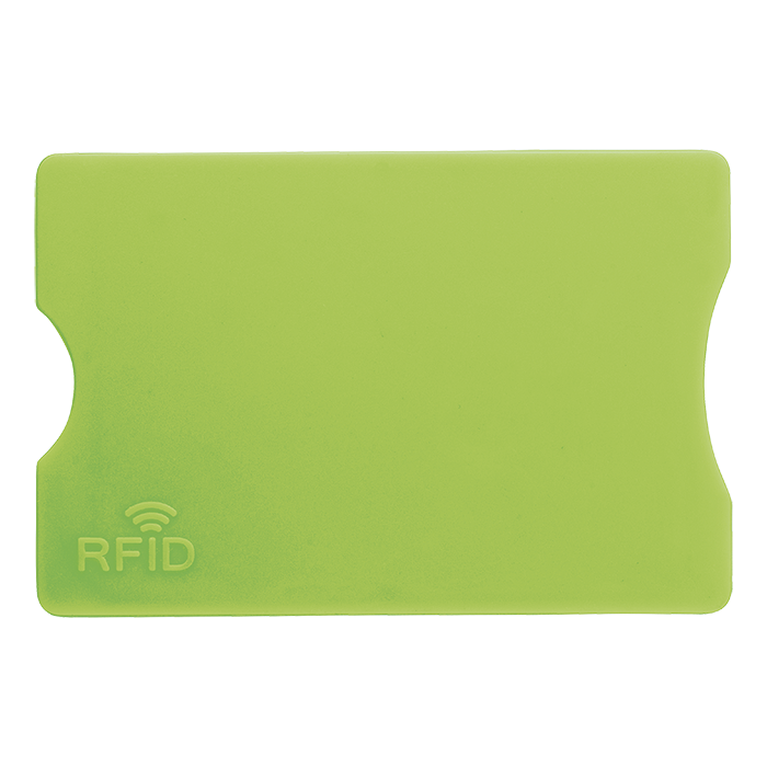 Plastic Card Holder with RFID Protection alternate view