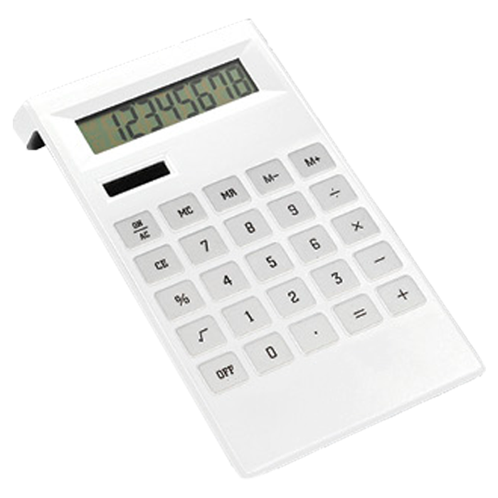 Dual Powered Calculator alternate view