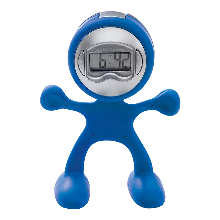 Man Shaped Alarm Clock with Memo Holder alternate view
