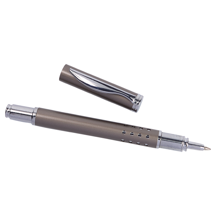 Wavy Clip Brass Rollerball Pen