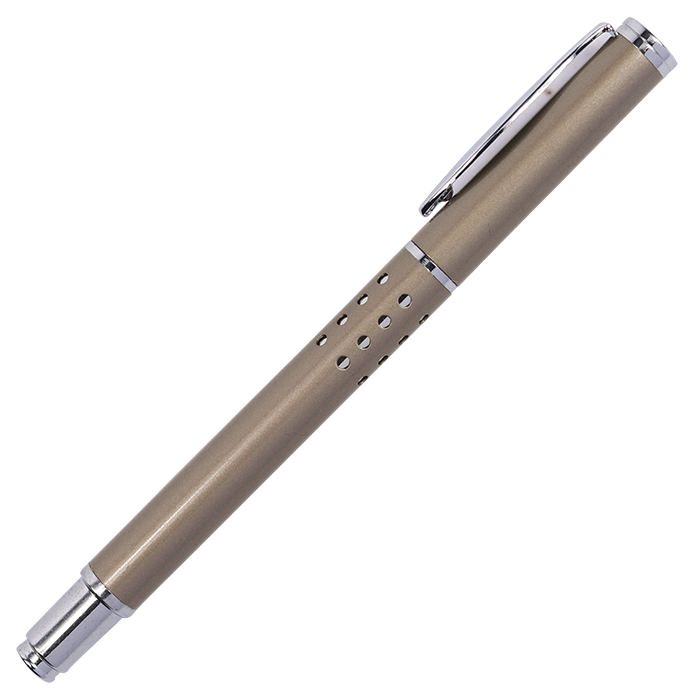 Wavy Clip Brass Rollerball Pen thumbnail