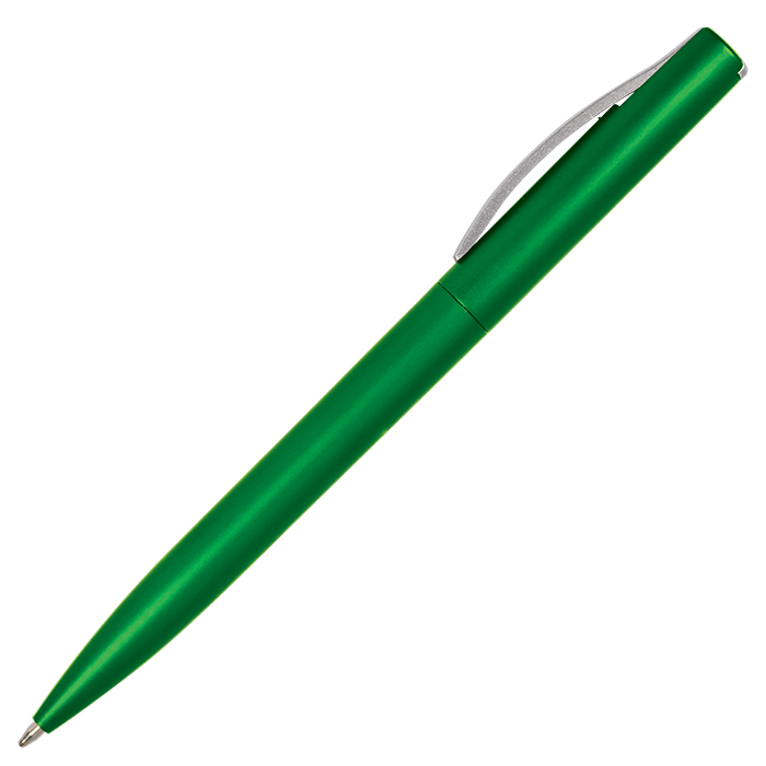 Silver Clip Metallic Ballpoint Pen