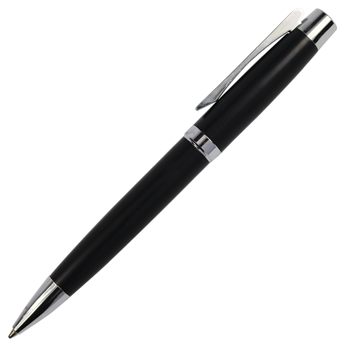 Square Clip Brass Ballpoint Pen