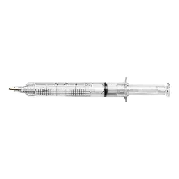 Syringe Design Ballpoint Pen — back view