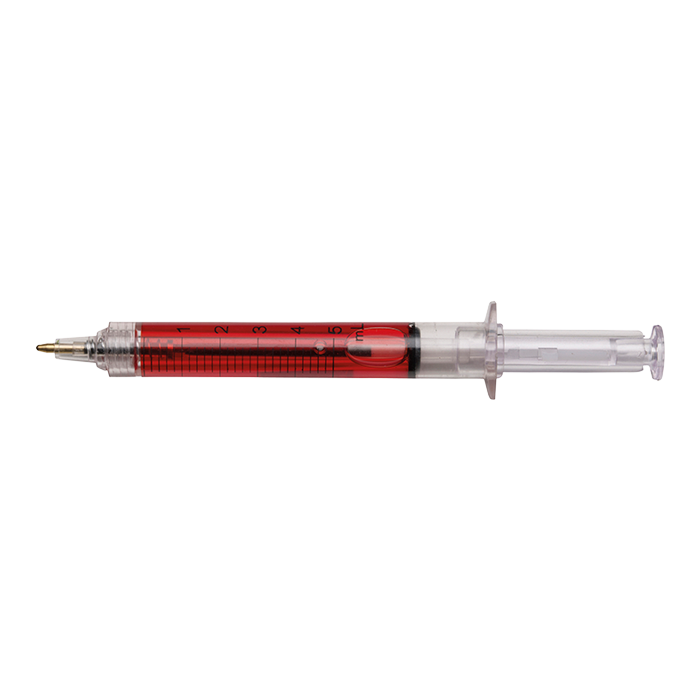 Syringe Design Ballpoint Pen — back view