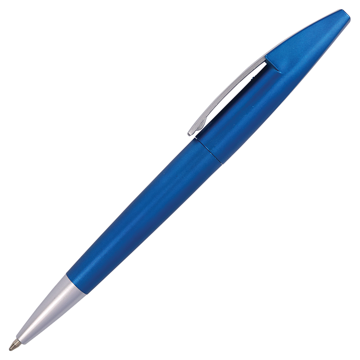 Silver Square Clip Ballpoint Pen thumbnail