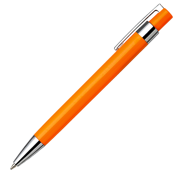 Coloured Barrel Click Pen