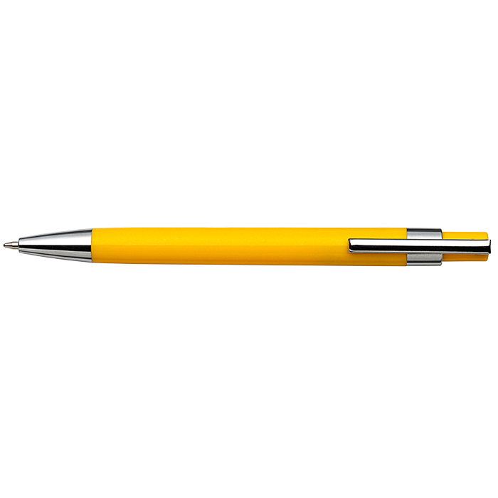 Coloured Barrel Click Pen alternate view