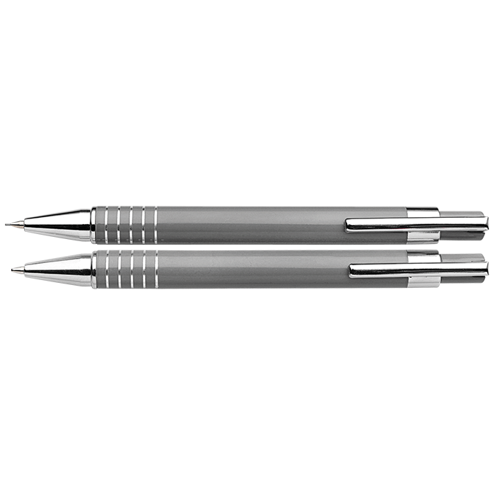 Lacquered Barrel Matching Ballpoint Pen and Clutch Pencil Se alternate view