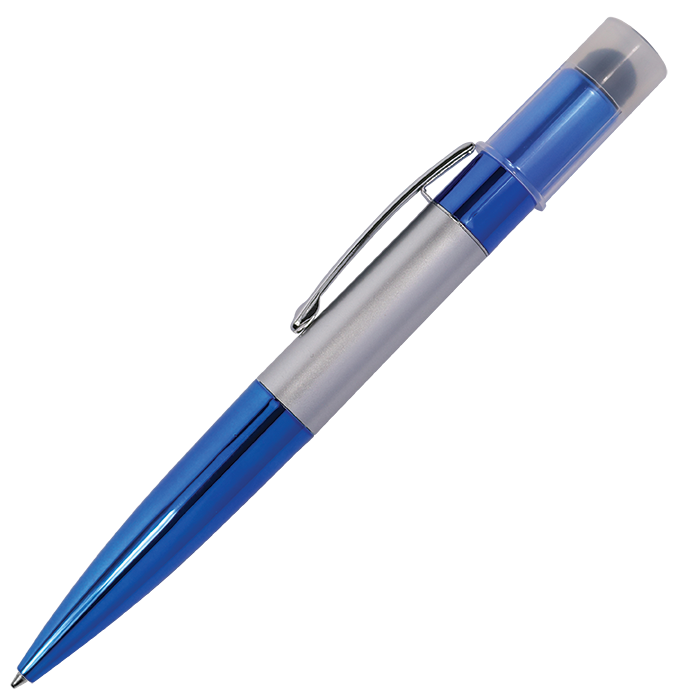 Twist Action Ballpoint Pen with Stylus and LED Lights thumbnail