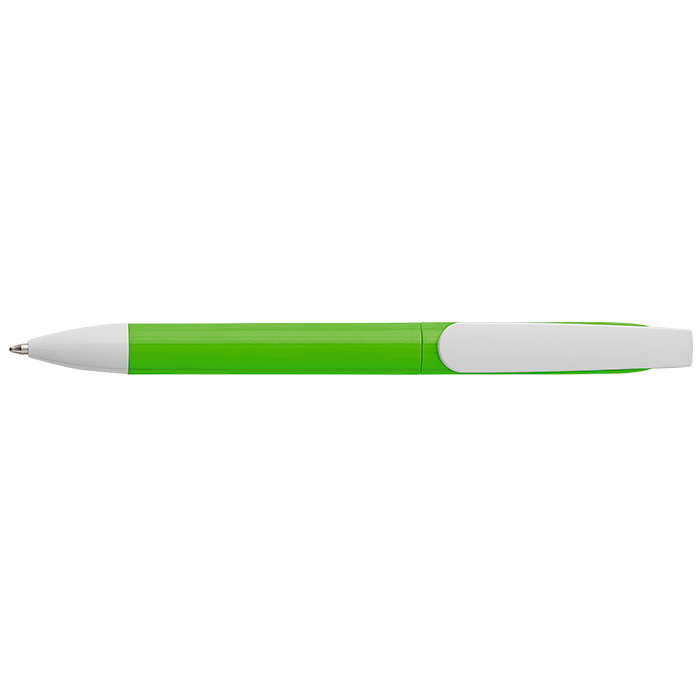 Twist Action Ballpoint Pen With Coloured Barrel thumbnail