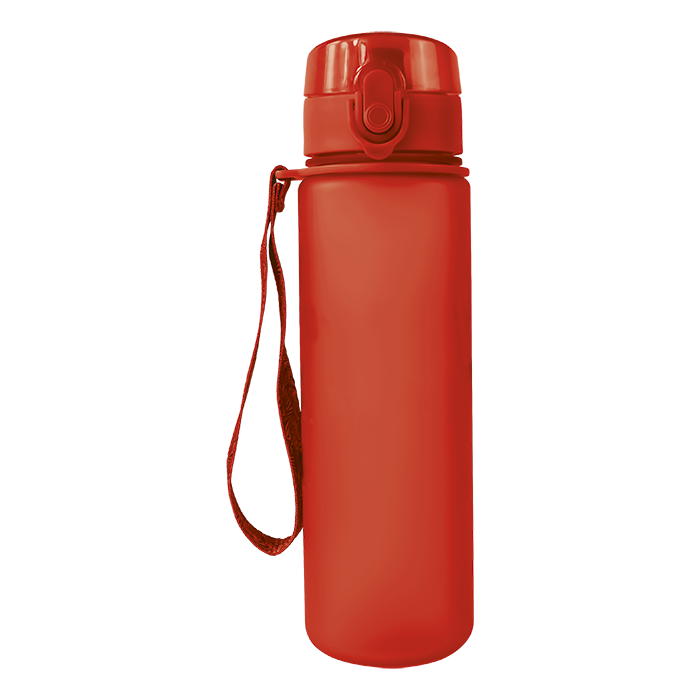 600ml Frosted Cylinder Water Bottle thumbnail