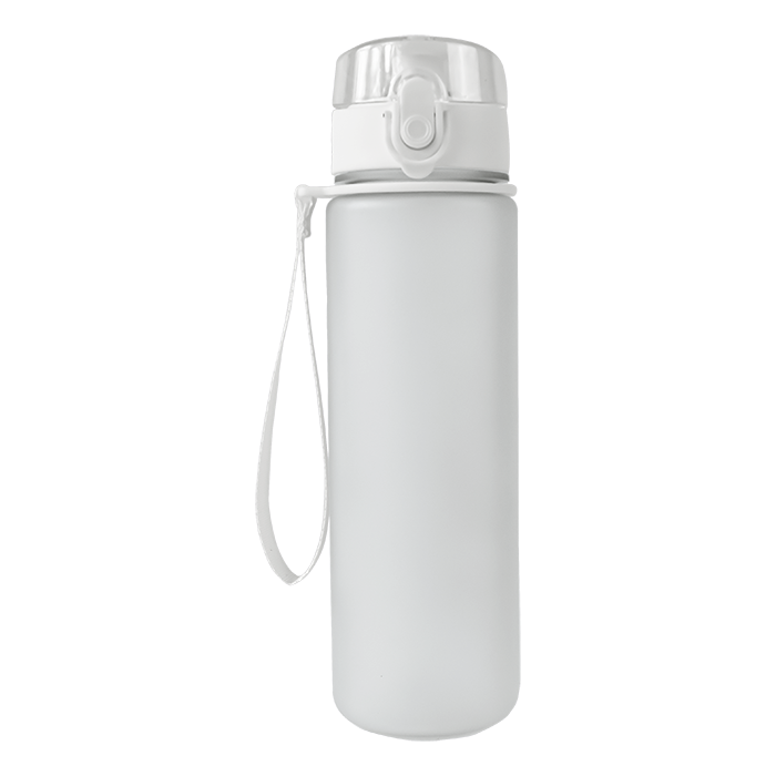 600ml Frosted Cylinder Water Bottle thumbnail