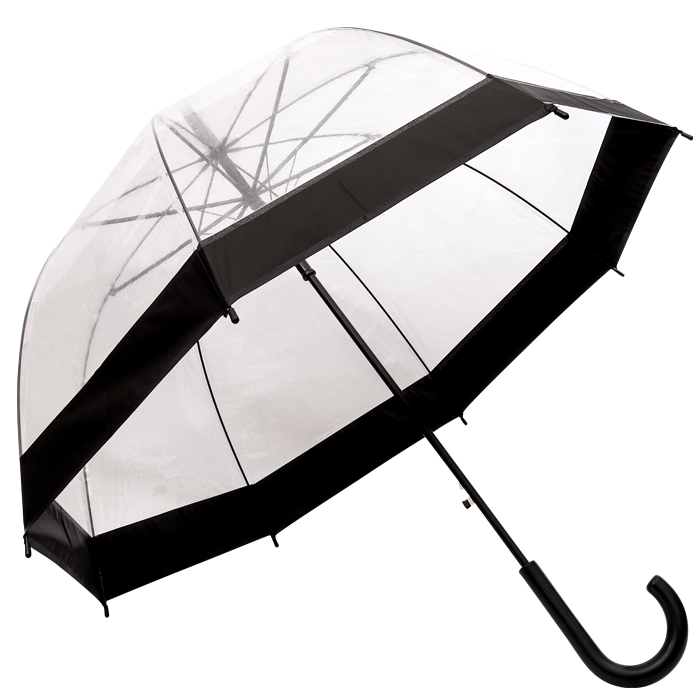 Dome Shaped Clear Umbrella thumbnail