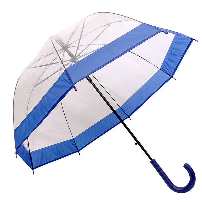 Dome Shaped Clear Umbrella