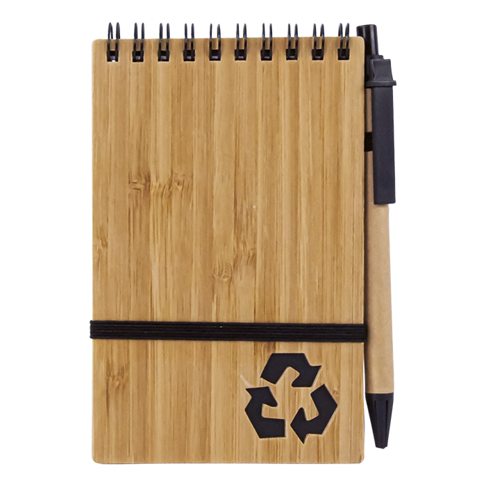 Bamboo Notebook With Pen thumbnail