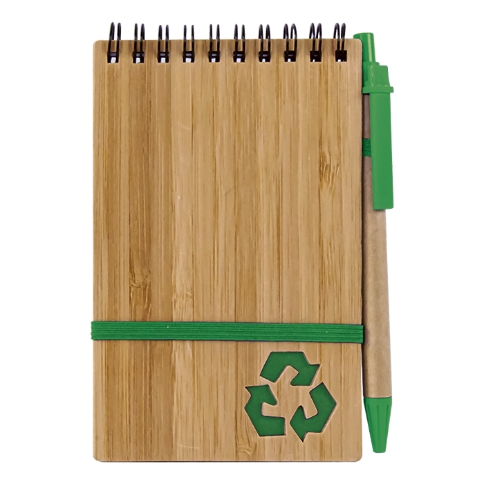 Bamboo Notebook With Pen thumbnail