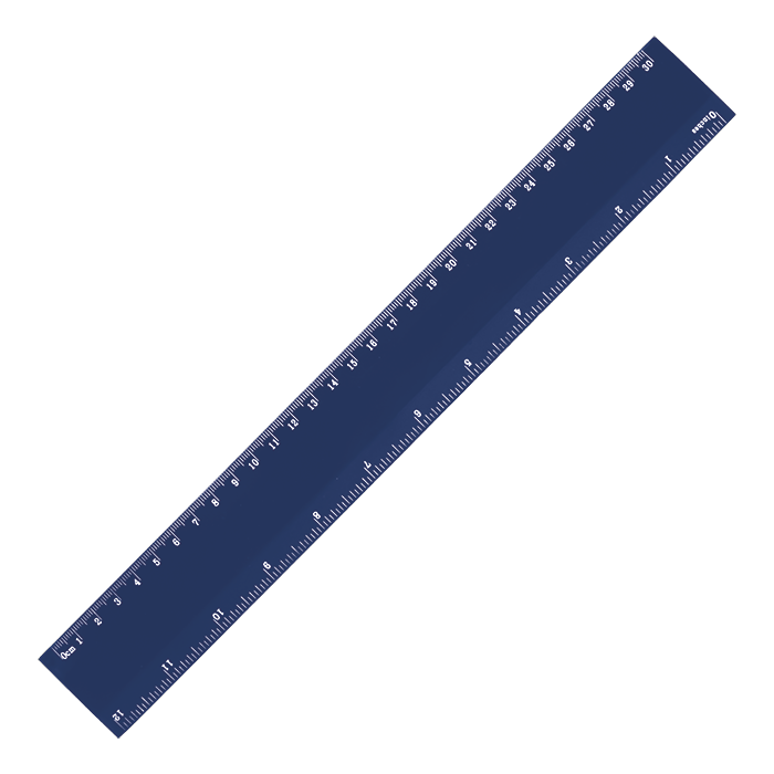 30cm Plastic Ruler thumbnail