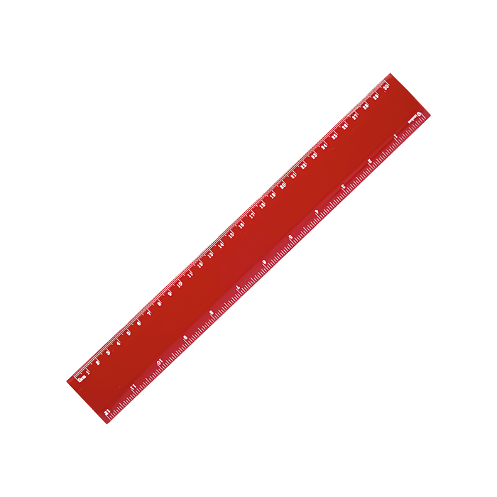 30cm Plastic Ruler thumbnail