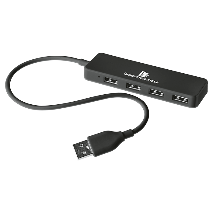 IND 4 Port USB Hub alternate view