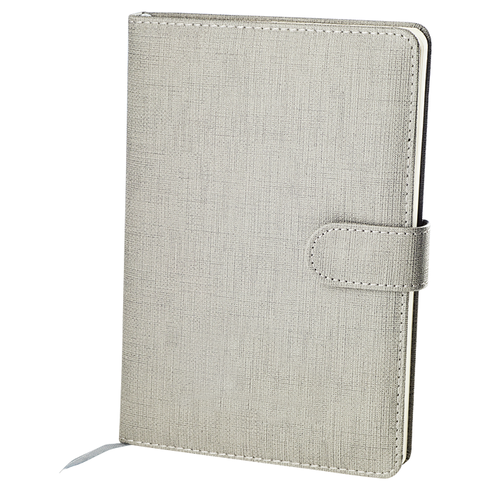 A5 Notebook With Magnetic Clip Cover