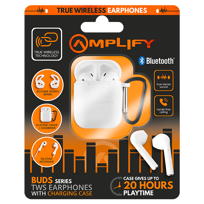 Amplify Buds Series True Wireless Earphones with Accessories alternate view