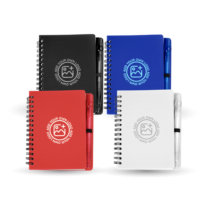 Mini Spiral Notebook with Pen