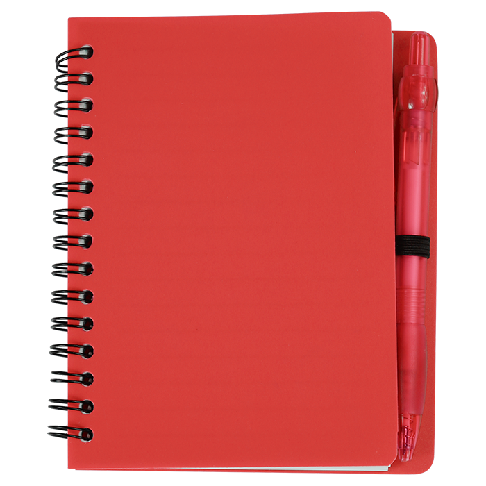 Mini Spiral Notebook with Pen alternate view