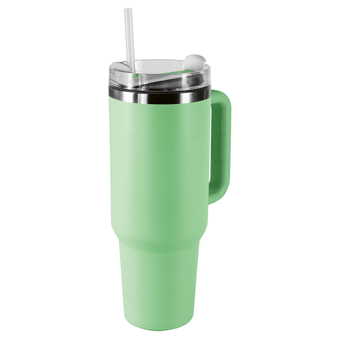 1.2L Double Walled Travel Mug with Straw