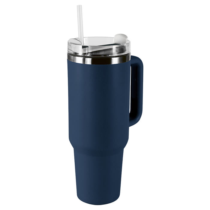 1.2L Double Walled Travel Mug with Straw view