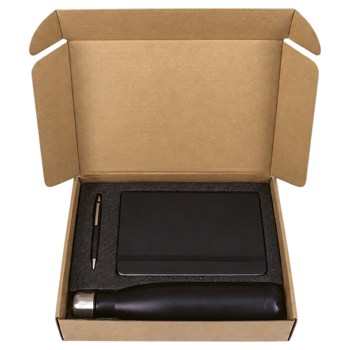 Barron Water Bottle And Note Book Pen Set