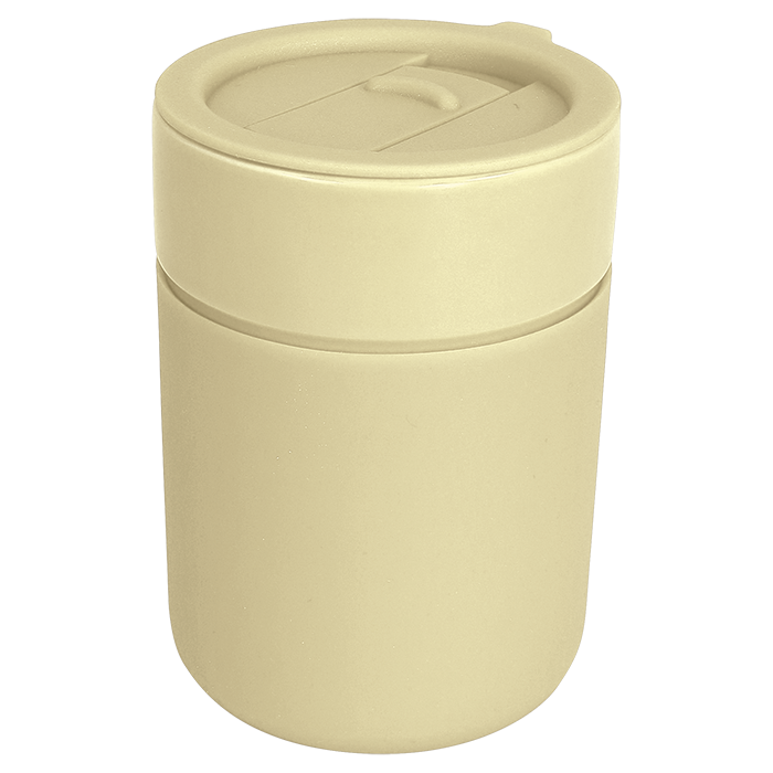 330ml Ceramic Silicone Cover Mug With Sip Slider thumbnail
