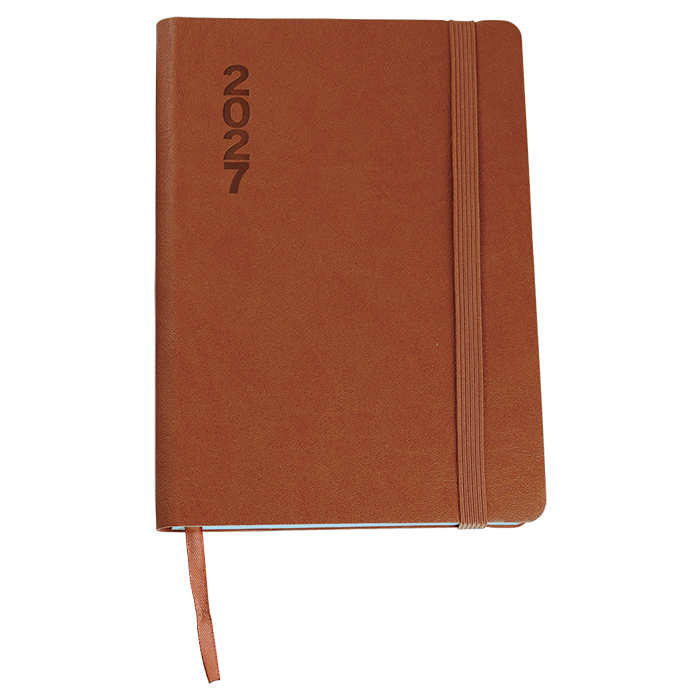 2027 Soft Touch Square A4 Diary