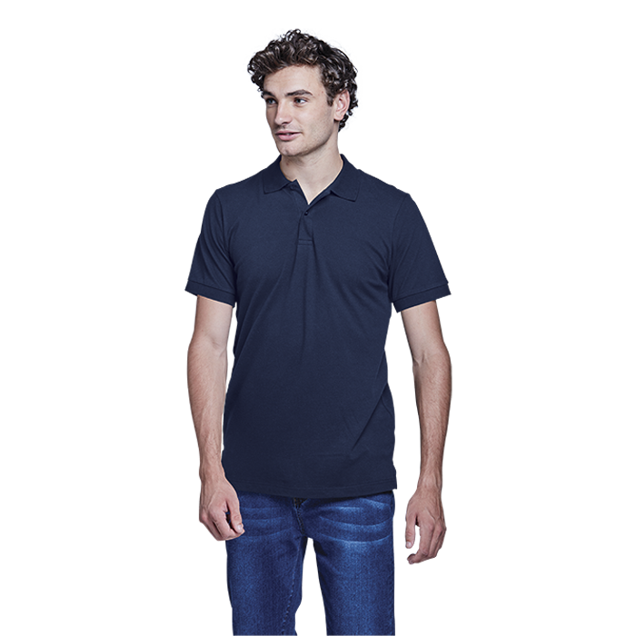 Stretch Pique Knit Golfer Mens